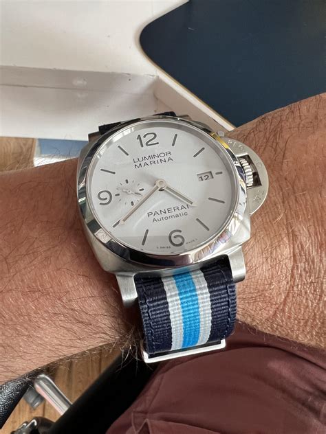 panerai straps for small wrist|Panerai nato straps.